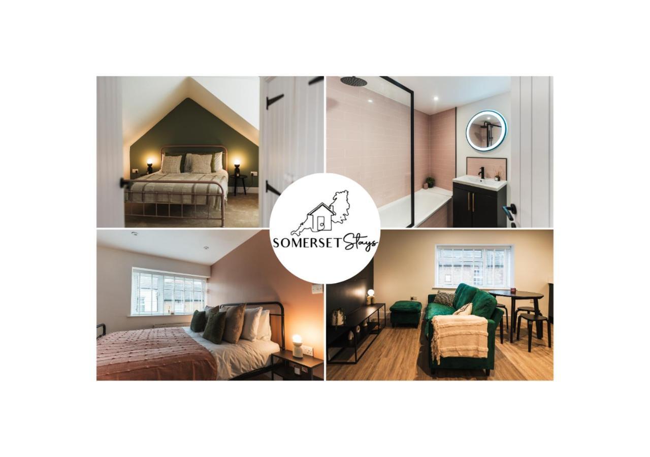 Feature Stone, Stunning Apartment, 2 X King Beds And Single, Sleeps 5 Castle Cary Eksteriør bilde